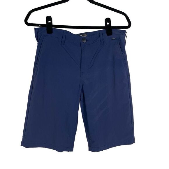 Hurley Blue Bermuda Short - Kids 18 - Picture 1 of 5